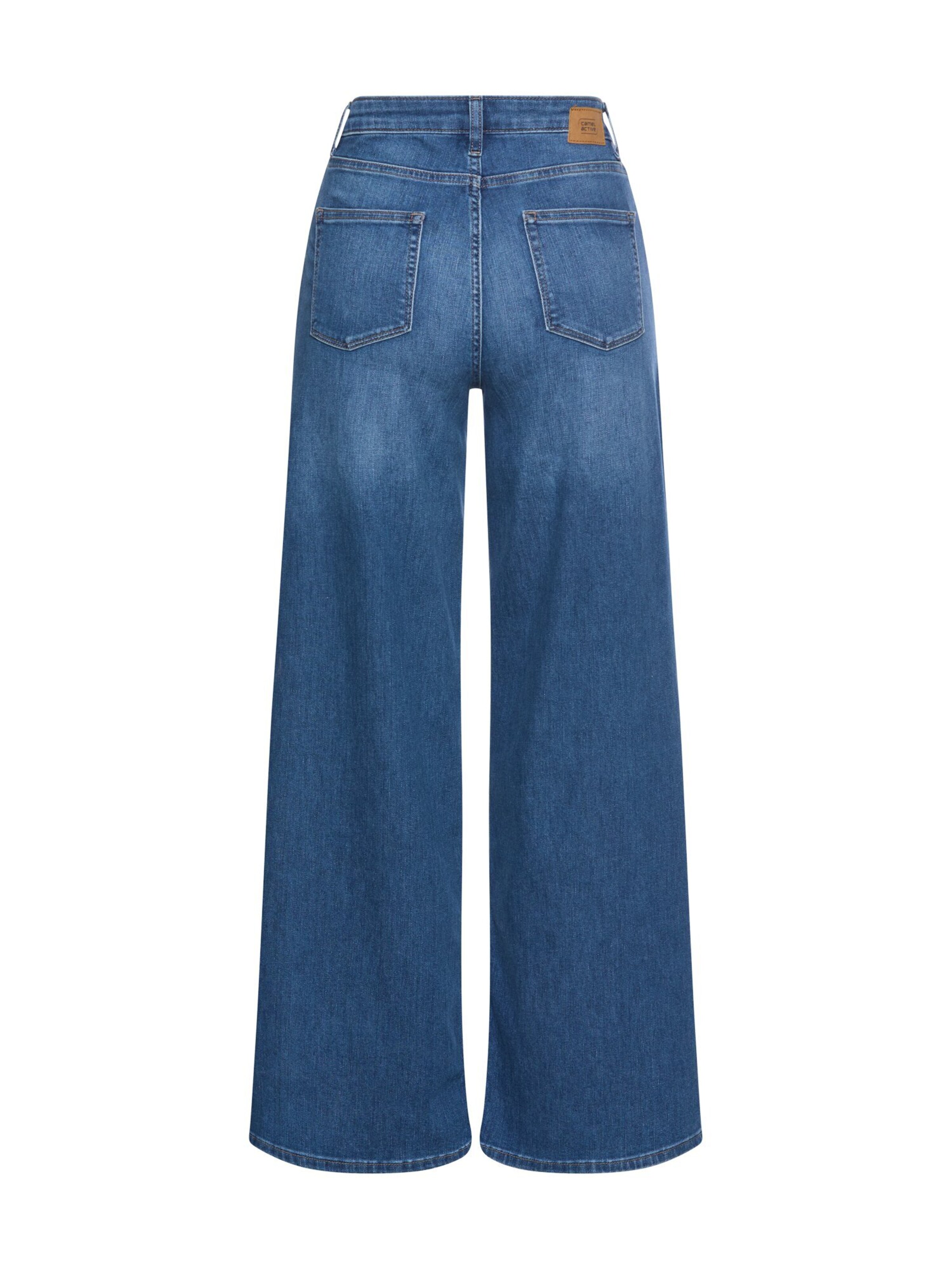 CAMEL ACTIVE Wide Leg Jeans in Blau