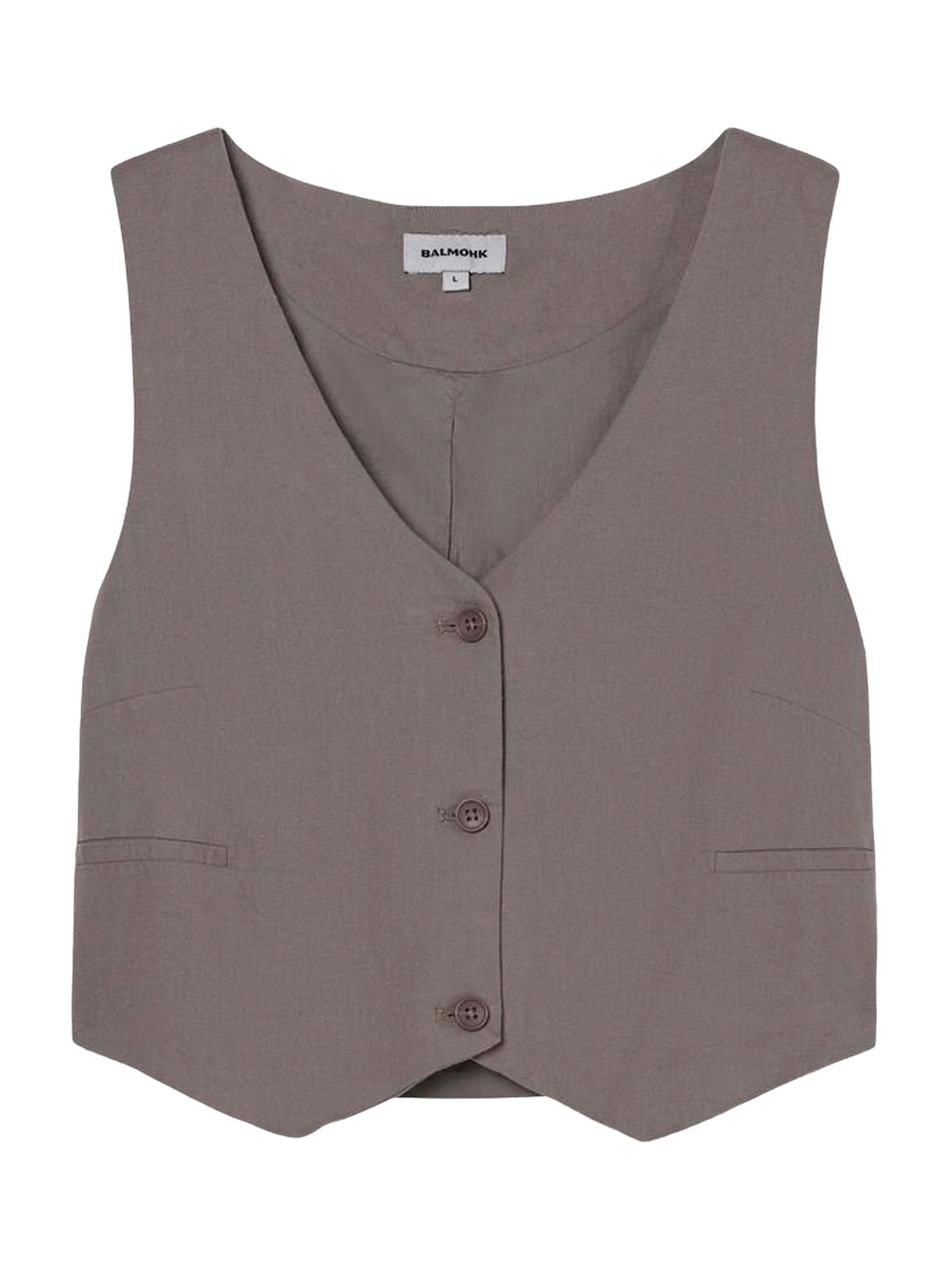 BALMOHK Pukuliivi värissä harmaa: etupuoli