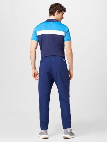 ADIDAS SPORTSWEAR Regular Workout Pants 'Aeroready Designed For Movement' in Blue