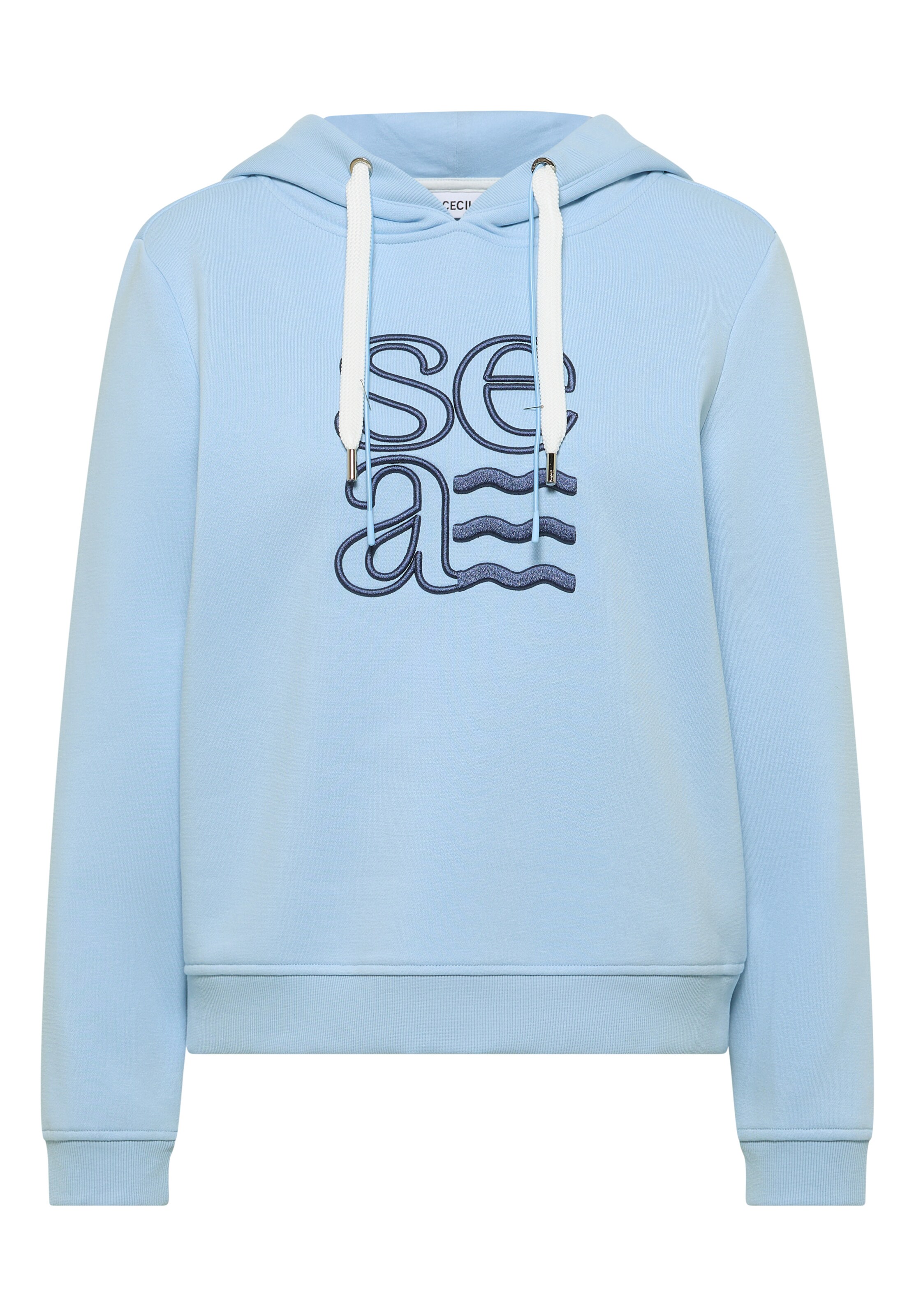 CECIL Sweatshirt in Blue: front