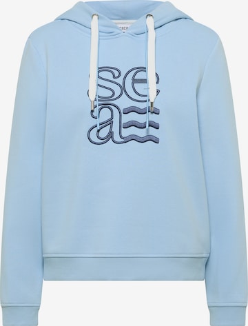 CECIL Sweatshirt in Blue: front