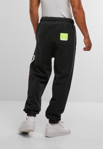 Jordan Tapered Trousers 'Why not?' in Black