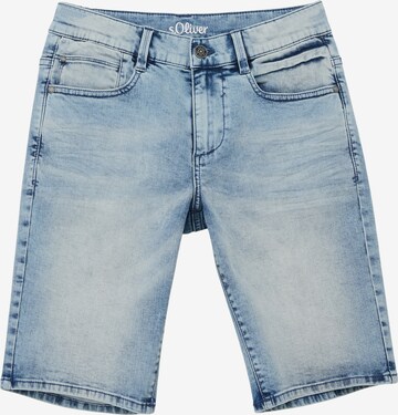 s.Oliver Regular Jeans in Blauw: voorkant