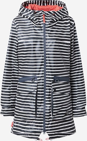 Manteau mi-saison 'AudreyAK' Alife and Kickin en bleu : devant