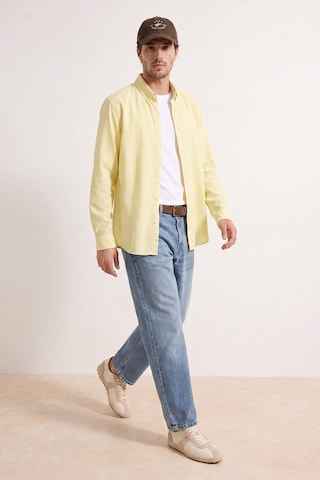 Trendyol Regular Fit Hemd in Gelb
