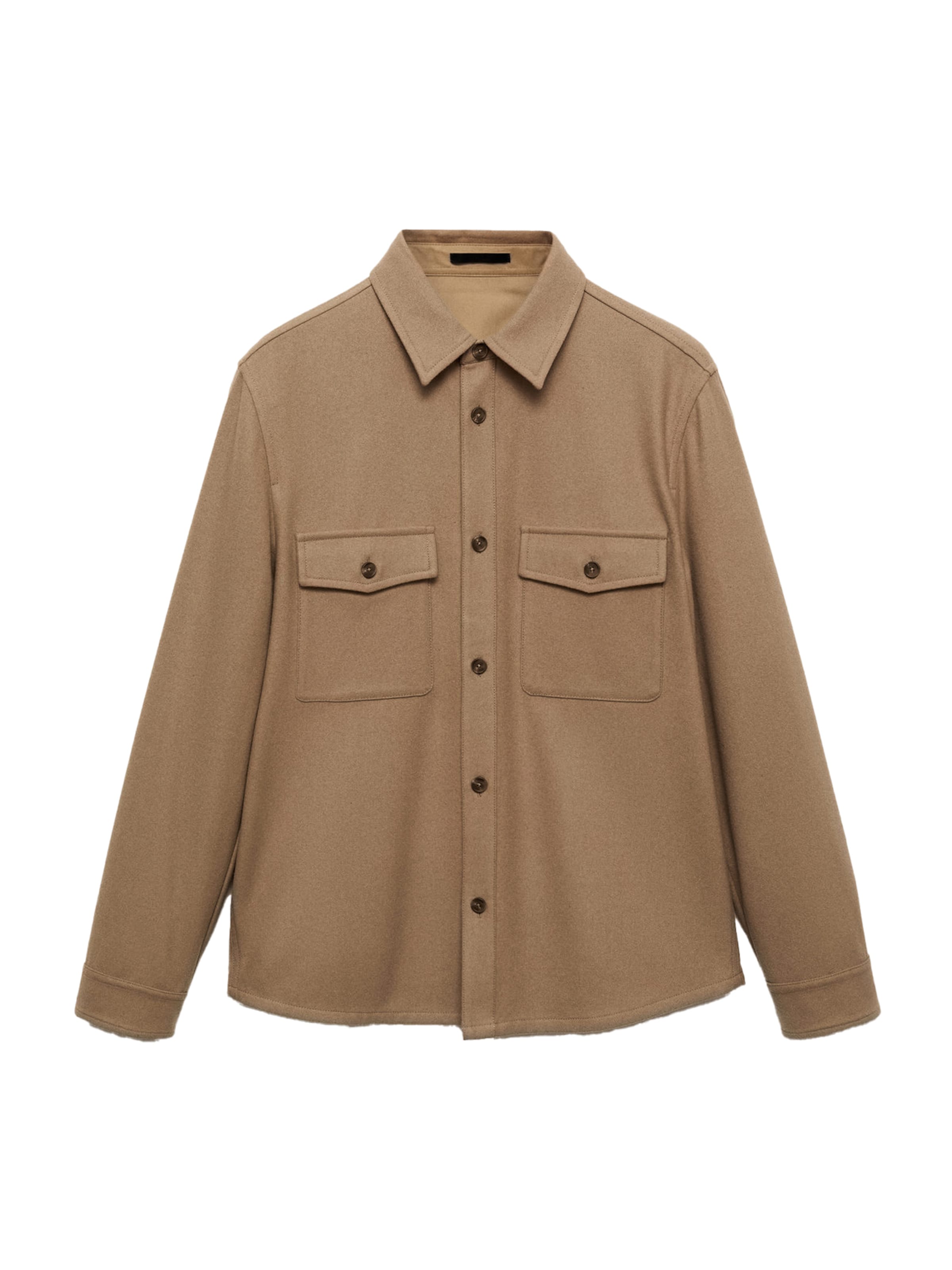 MANGO MAN Between-season jacket 'Margon' in Brown: front
