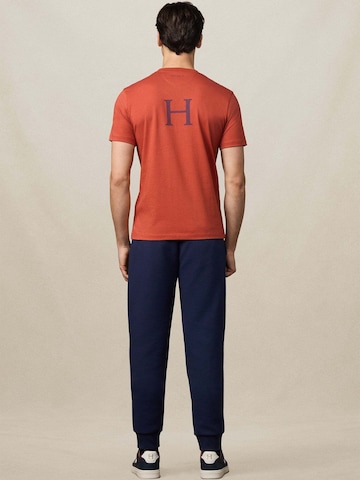 Hackett London T-Shirt 'Heritage' in Orange