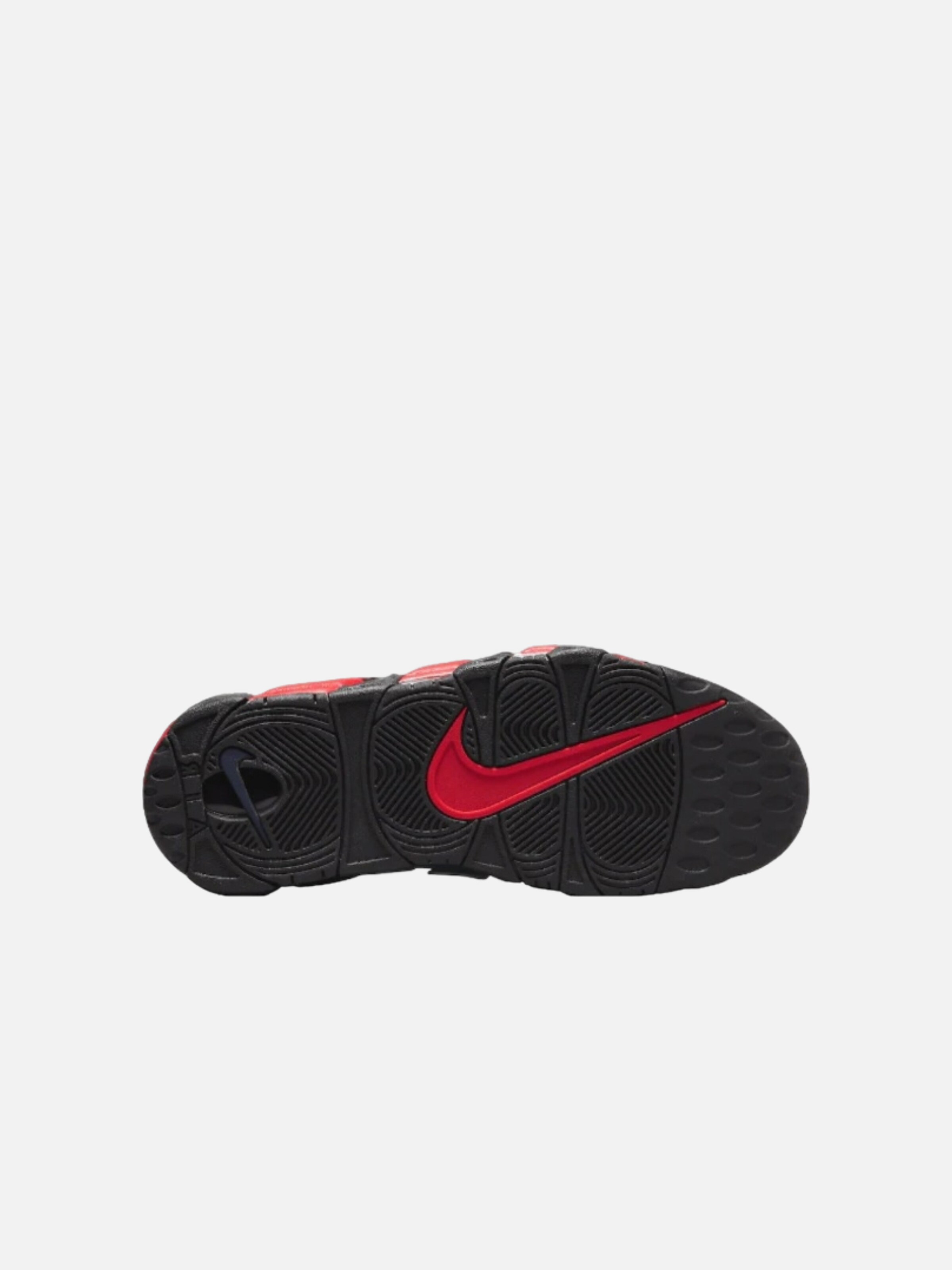 NIKE Sneakers hoog 'Air More Uptempo Alternates Split' in Rood