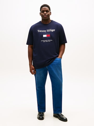Tommy Hilfiger Big & Tall T-Shirt in Blau