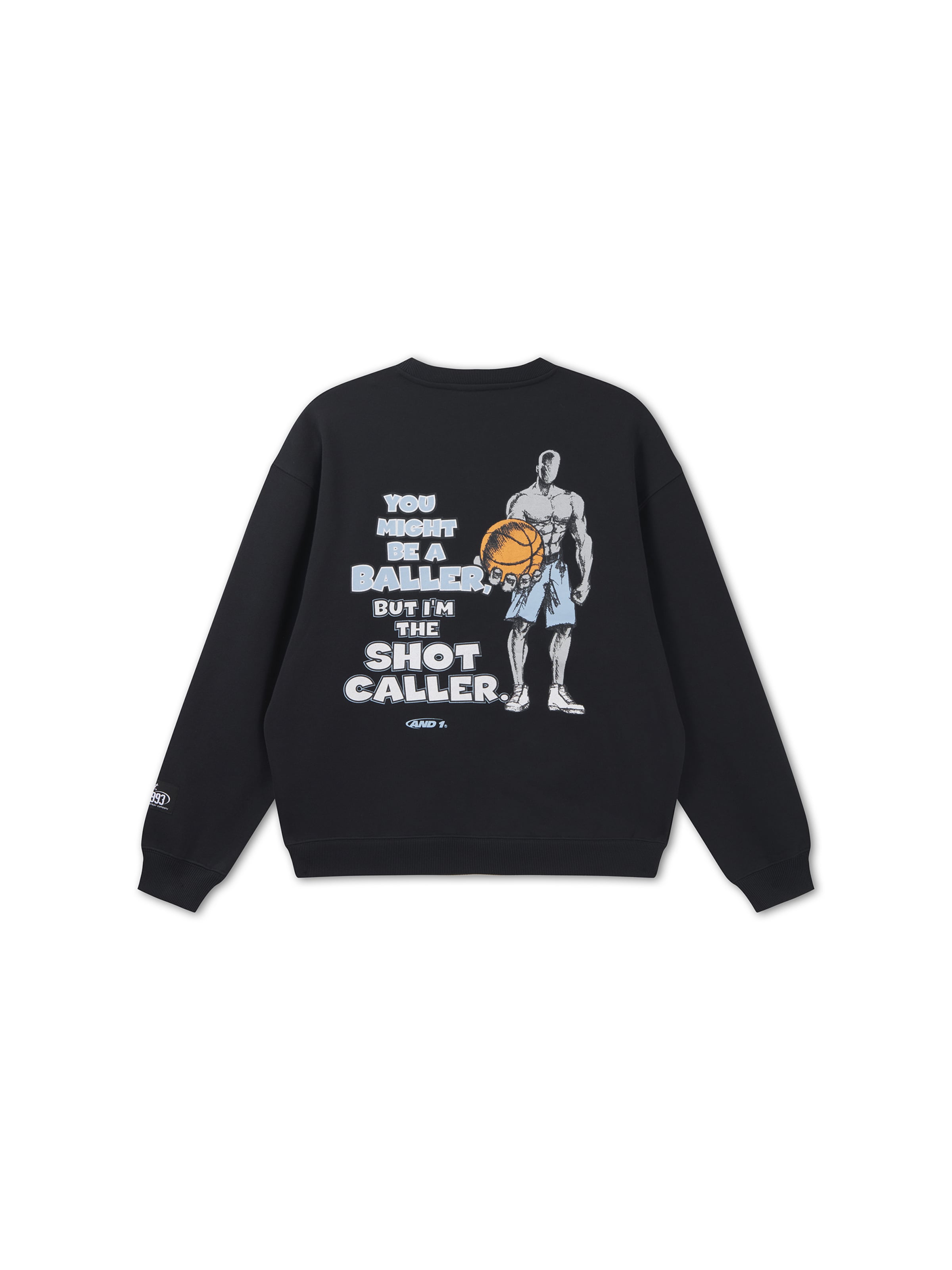 AND1 - Sudadera 'Shot Caller' en negro