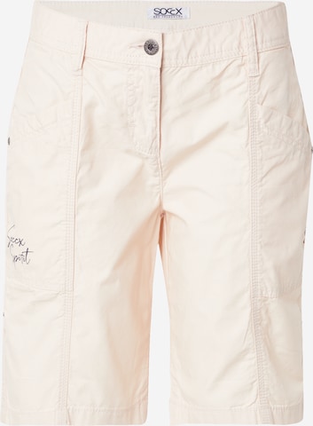 smėlio Soccx Standartinis Kelnės: priekis