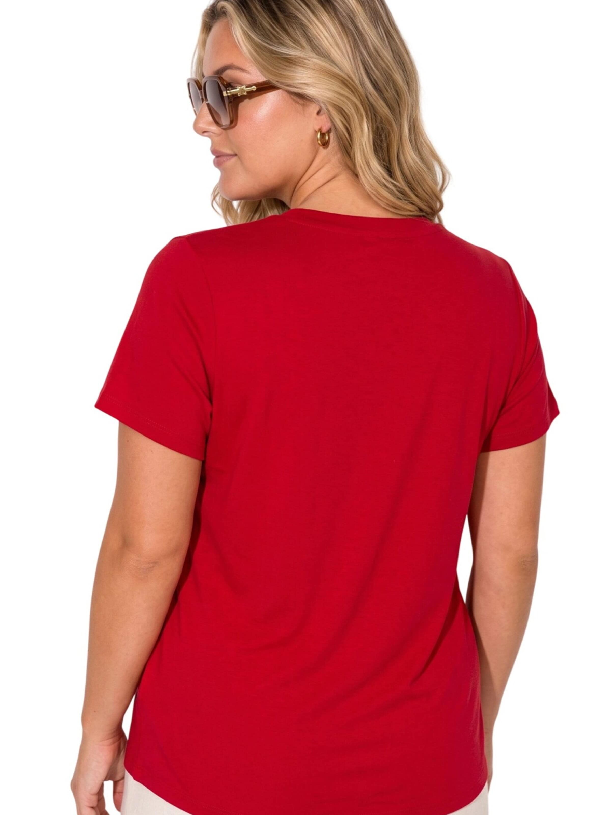 Shape Of You Shirt in Red
