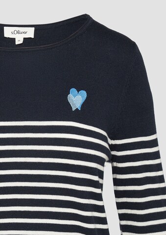 Pull-over s.Oliver en bleu