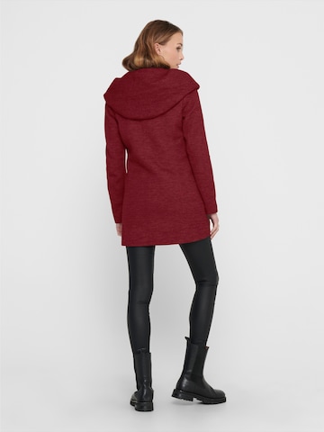 Manteau mi-saison 'ONLSEDONA' ONLY en rouge