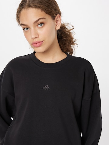 ADIDAS SPORTSWEAR Athletic Sweatshirt 'All Szn Fleece' in Black