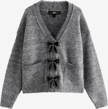 Next Kardigán - szürke: elől