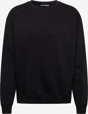 WEEKDAY - Sweatshirt em preto: frente
