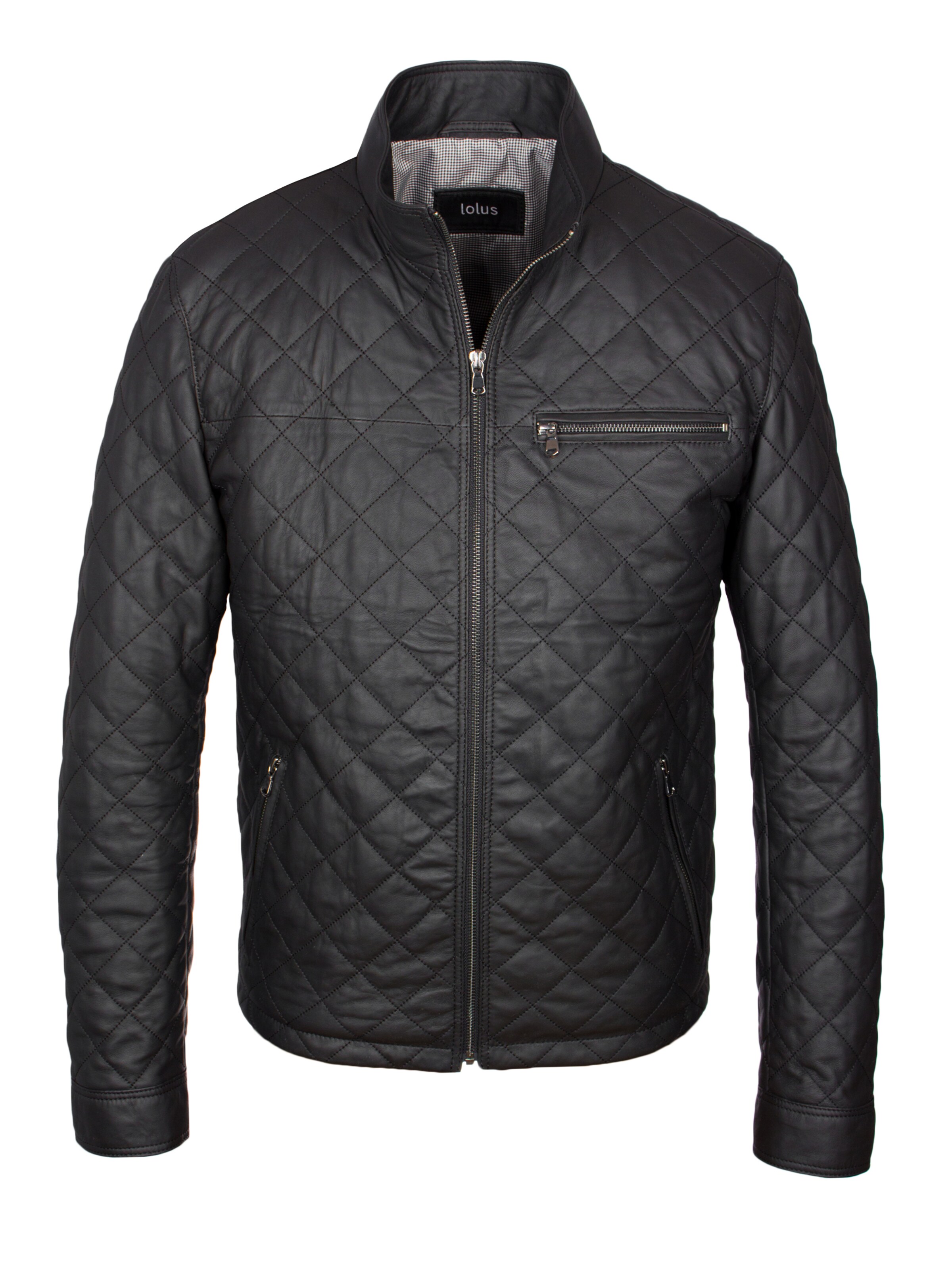 LOLUS Jacke ' Tale 2' in Schwarz: Vorderseite