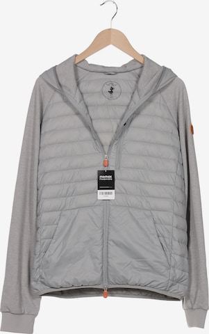 SAVE THE DUCK Jacke XL in Grau: Vorderseite