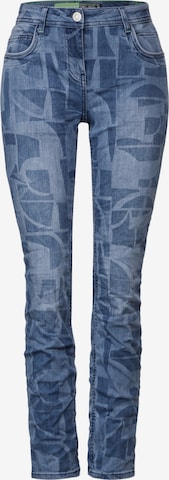 CECIL Slimfit Jeans in Blau: predná strana