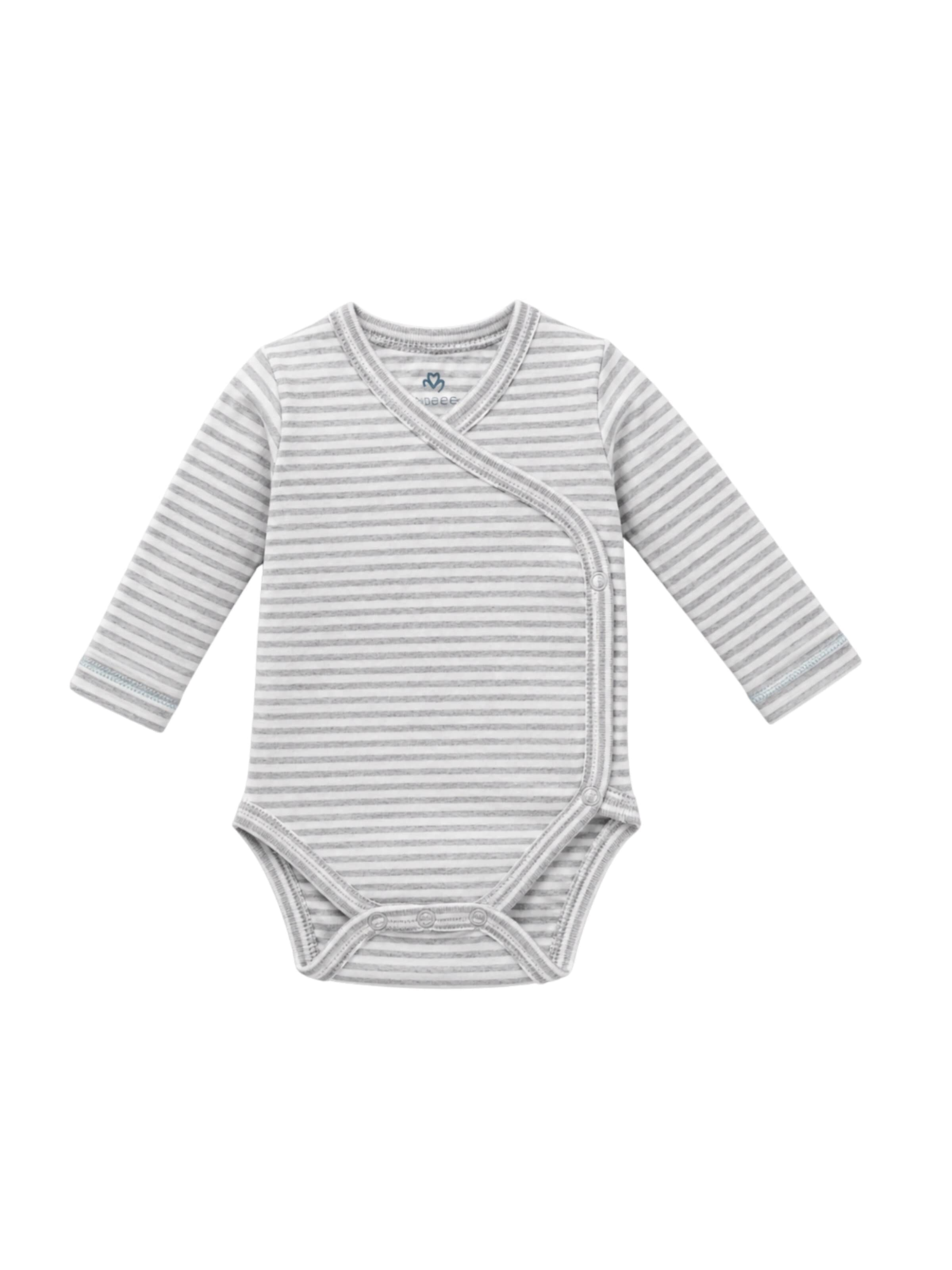 OrganicEra Romper/Bodysuit in Grey: front
