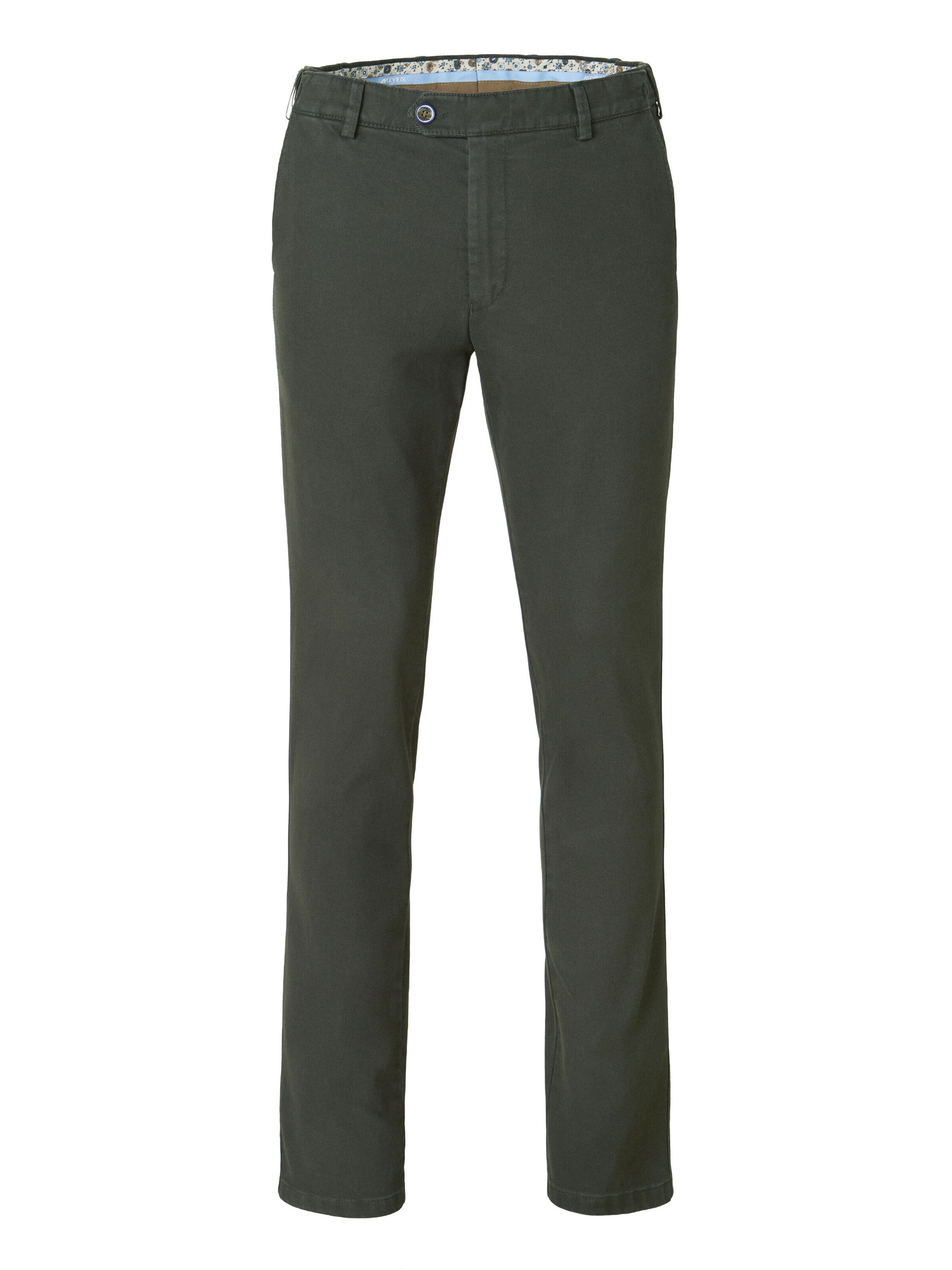 MEYER Regular Chino 'Oslo 2-3616' in Groen: voorkant