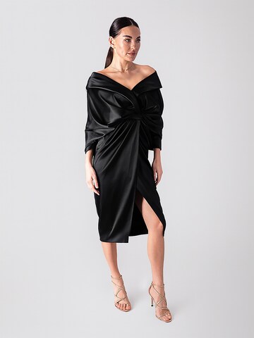 acob a porter Avondjurk in Zwart