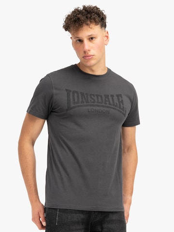 T-Shirt 'KAI ' LONSDALE en gris : devant