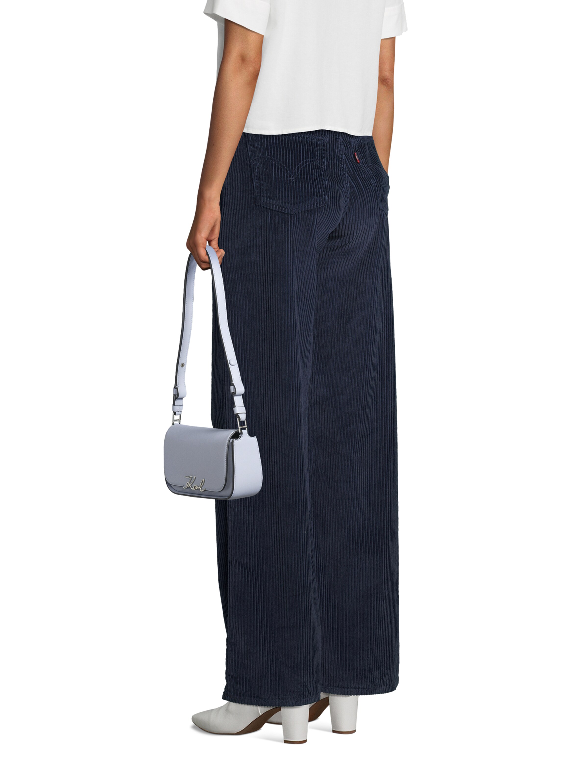 Karl Lagerfeld Сумка через плечо в Синий: спереди