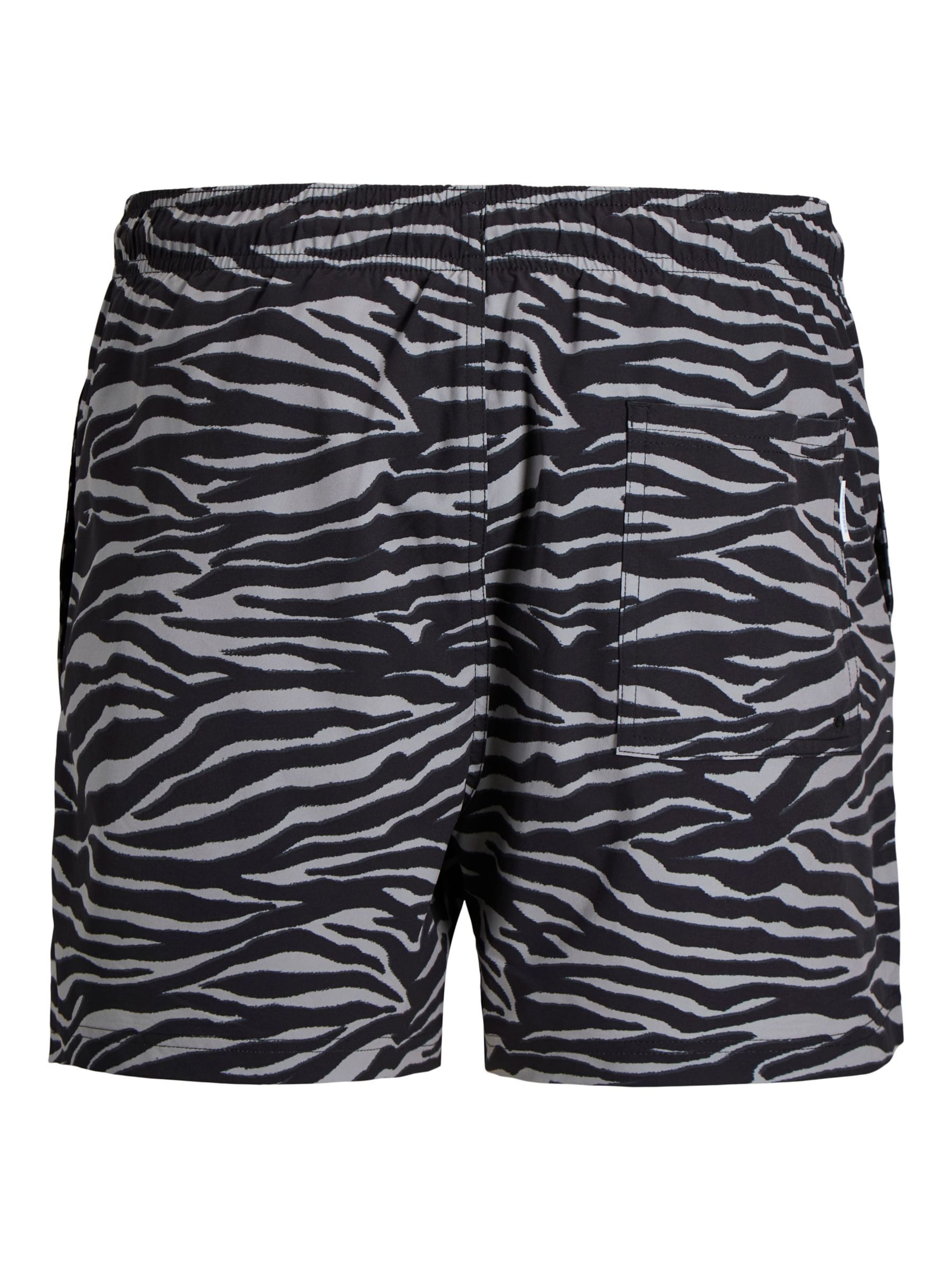 JACK & JONES Zwemshorts 'Maui' in Zwart