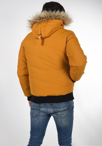 !Solid Winter Jacket 'Frio' in Orange