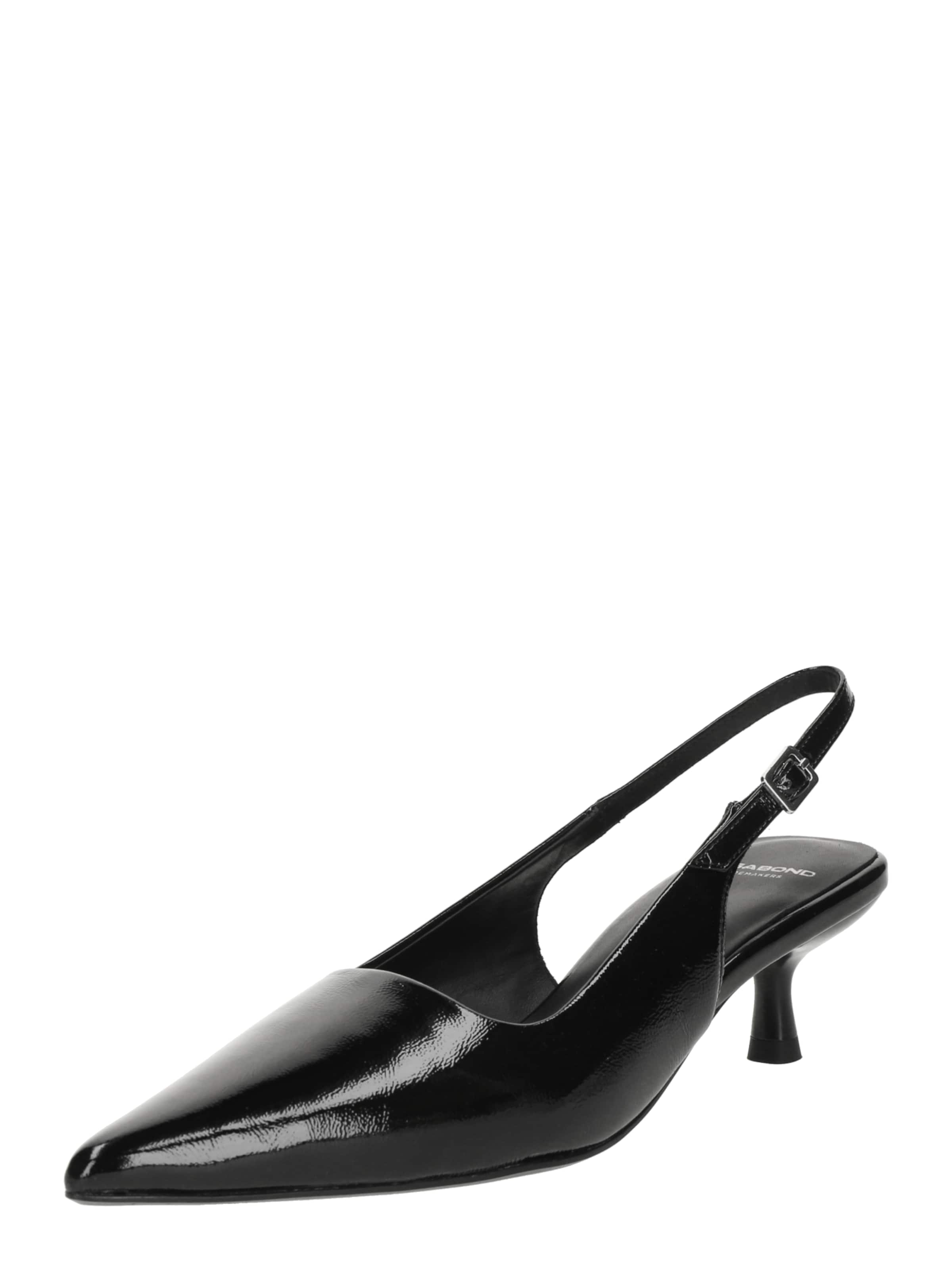 VAGABOND SHOEMAKERS Czółenka z wyciętą piętą 'LYKKE' w kolorze czarny: przód