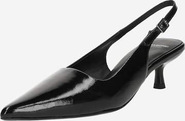 VAGABOND SHOEMAKERS Lodičky s otvorenou pätou 'LYKKE' - Čierna: predná strana