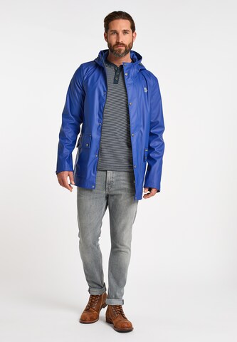 Veste fonctionnelle 'Bridgeport' Schmuddelwedda en bleu