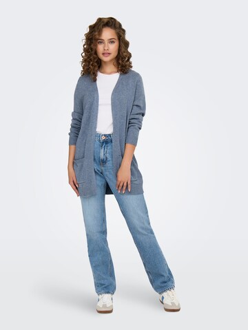 ONLY Gebreid vest 'ONLLesly' in Blauw