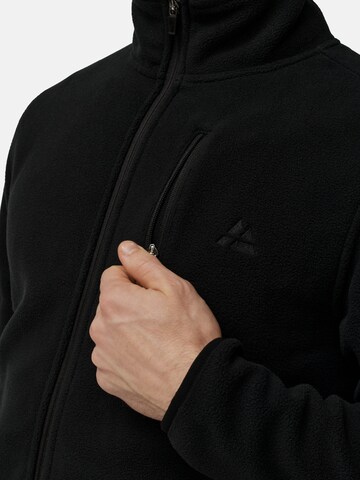 Veste en polaire 'Micro Fleece' DANISH ENDURANCE en noir