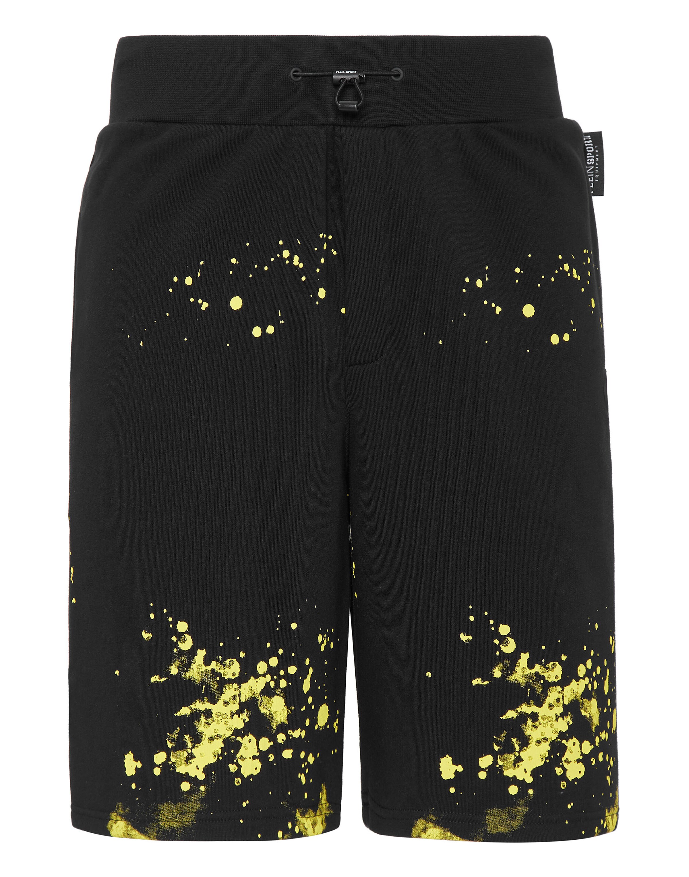 Plein Sport Regular Sportbroek in Zwart: voorkant