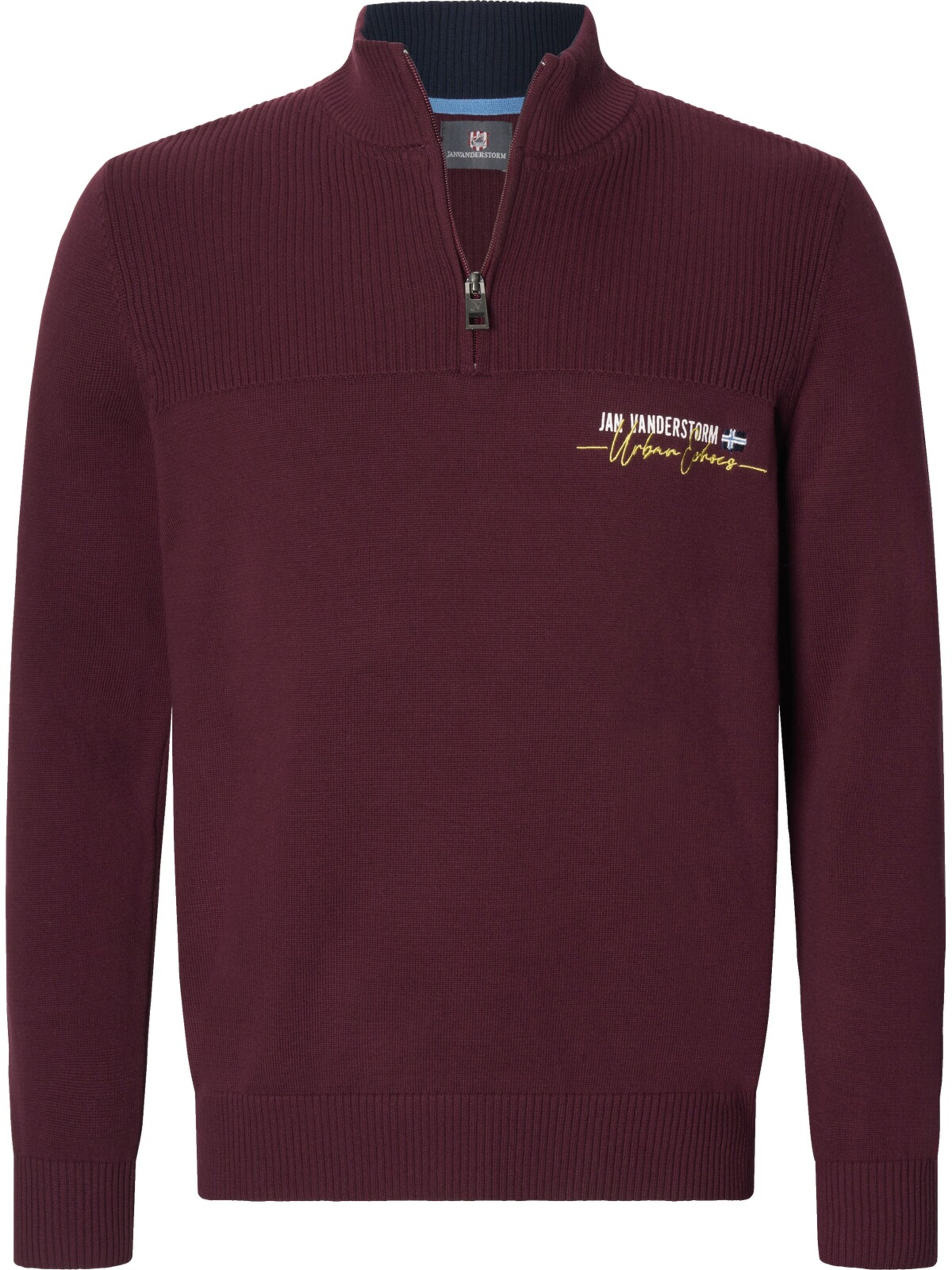 Jan Vanderstorm Pullover 'Trols' in Rot: Vorderseite