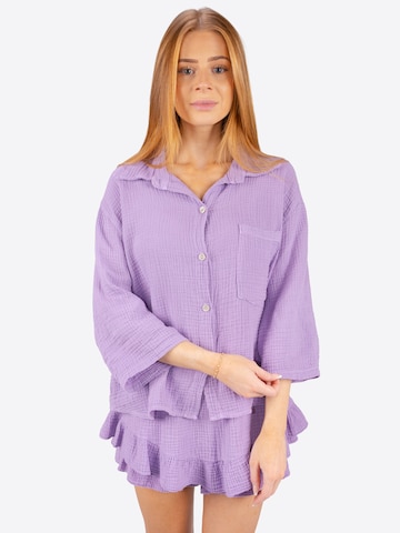 Seasons of April Bluse 'Celina' in Lila