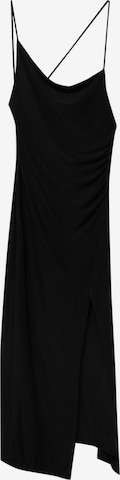 Rochie de seară de la Pull&Bear pe negru: față