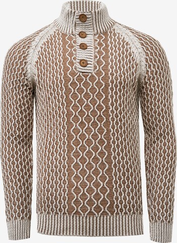 Rusty Neal Sweater in Beige: front