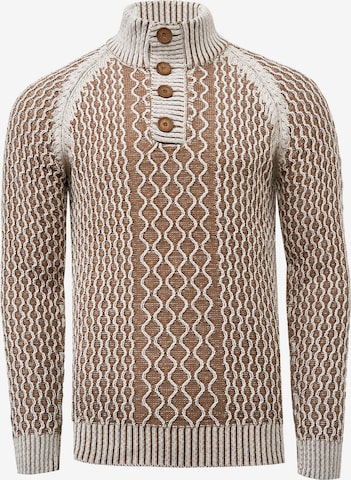 Rusty Neal Pullover in Beige: predná strana