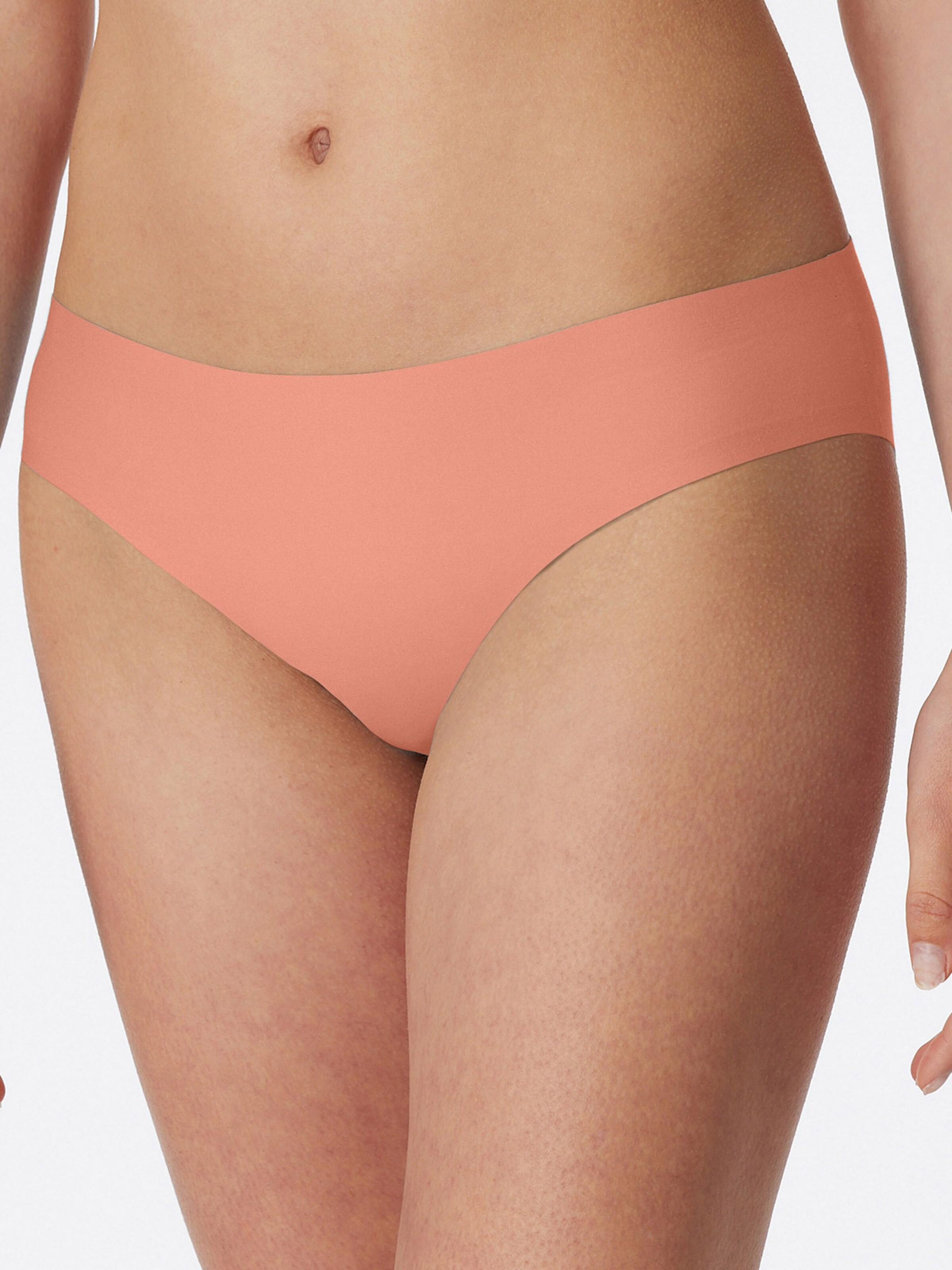 Slip ' Invisible Cotton ' SCHIESSER en orange : devant