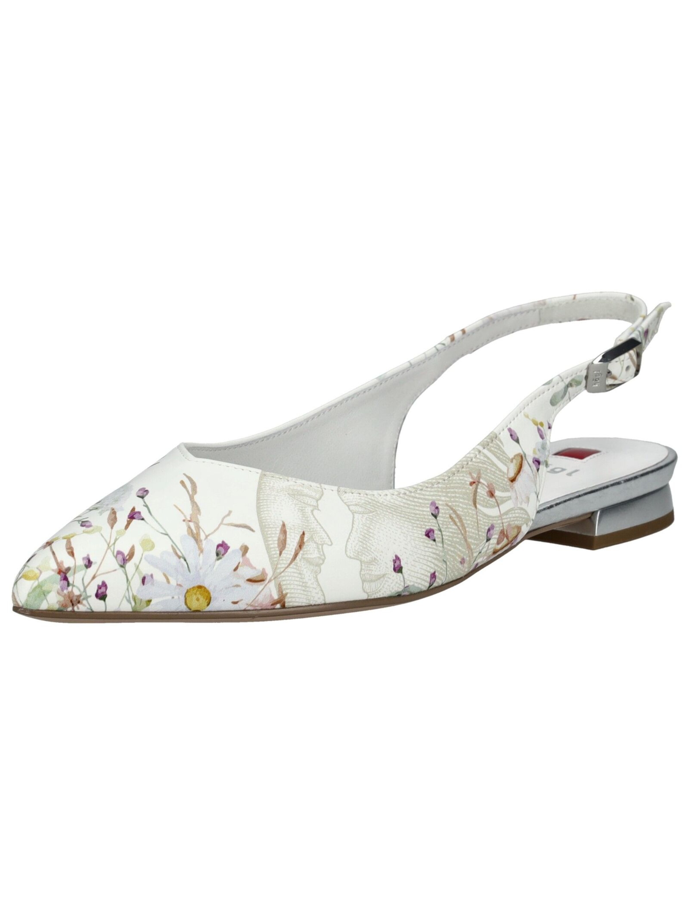 Décolleté sling di Högl in bianco: frontale