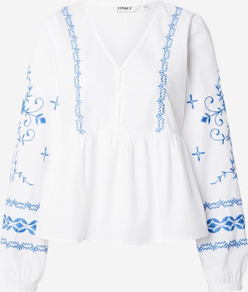 ONLY Blouse 'ONLRUIKA' in White: front