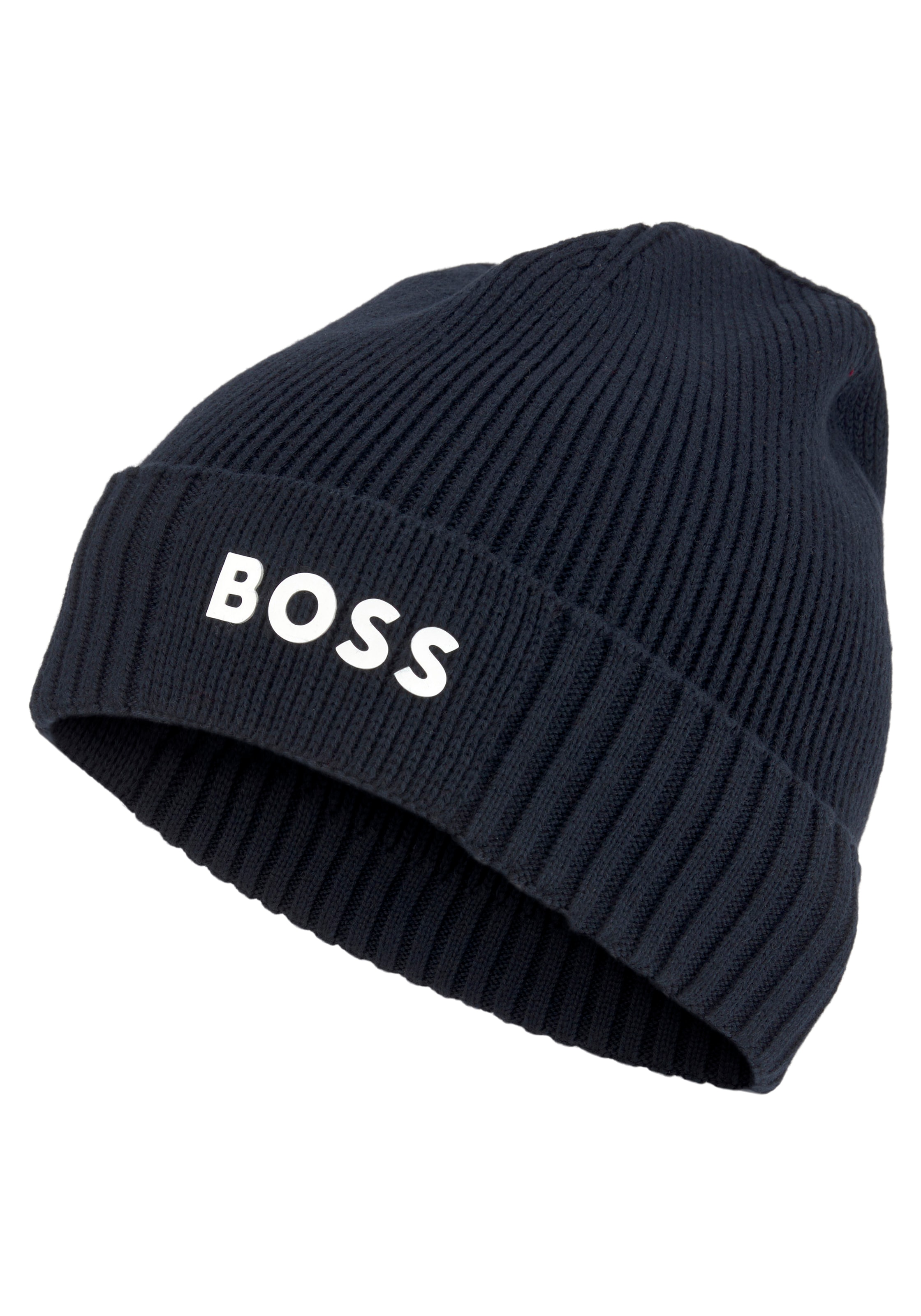 Bonnet 'Asic' BOSS en bleu : devant