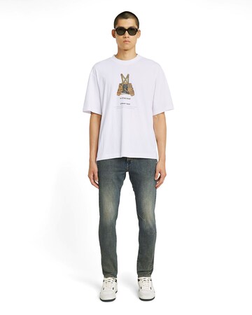 Coupe slim Jean G-STAR en bleu