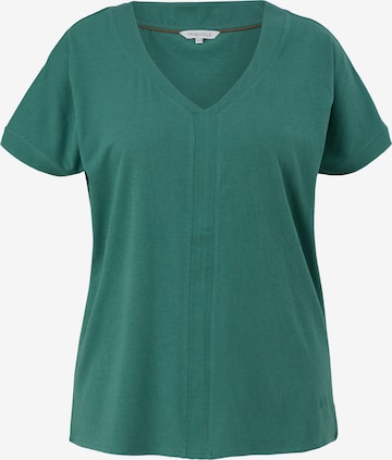 TRIANGLE Shirt in Groen: voorkant