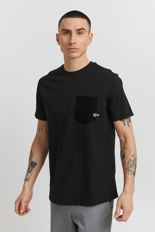 !Solid Shirt 'BASTO' in Black: front