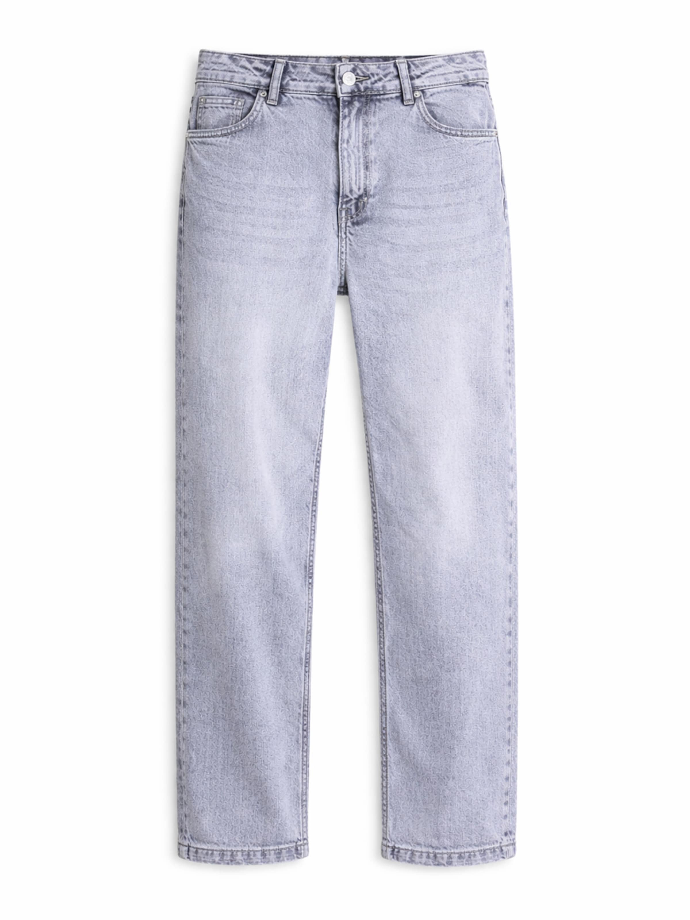IT'S BASIC Regular Jeans in Grey: front